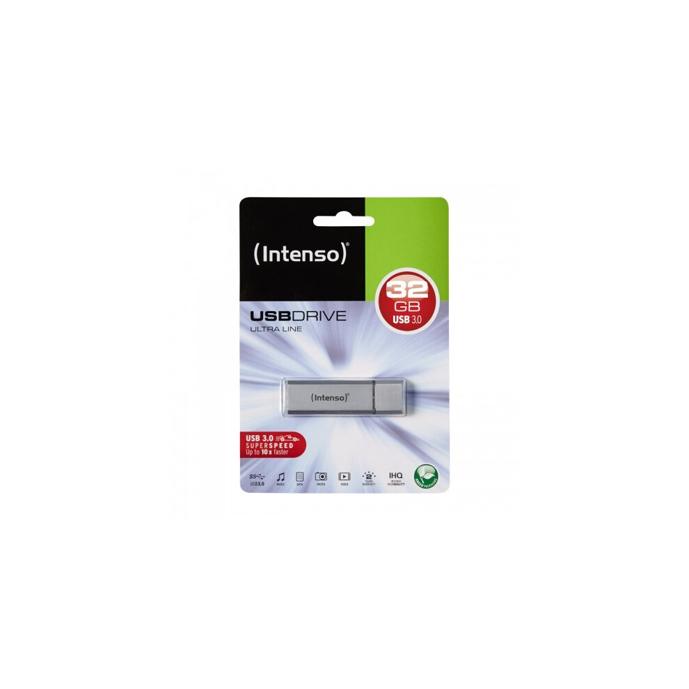 Intenso 32Gb Usb 3.0 Silver 4034303015658