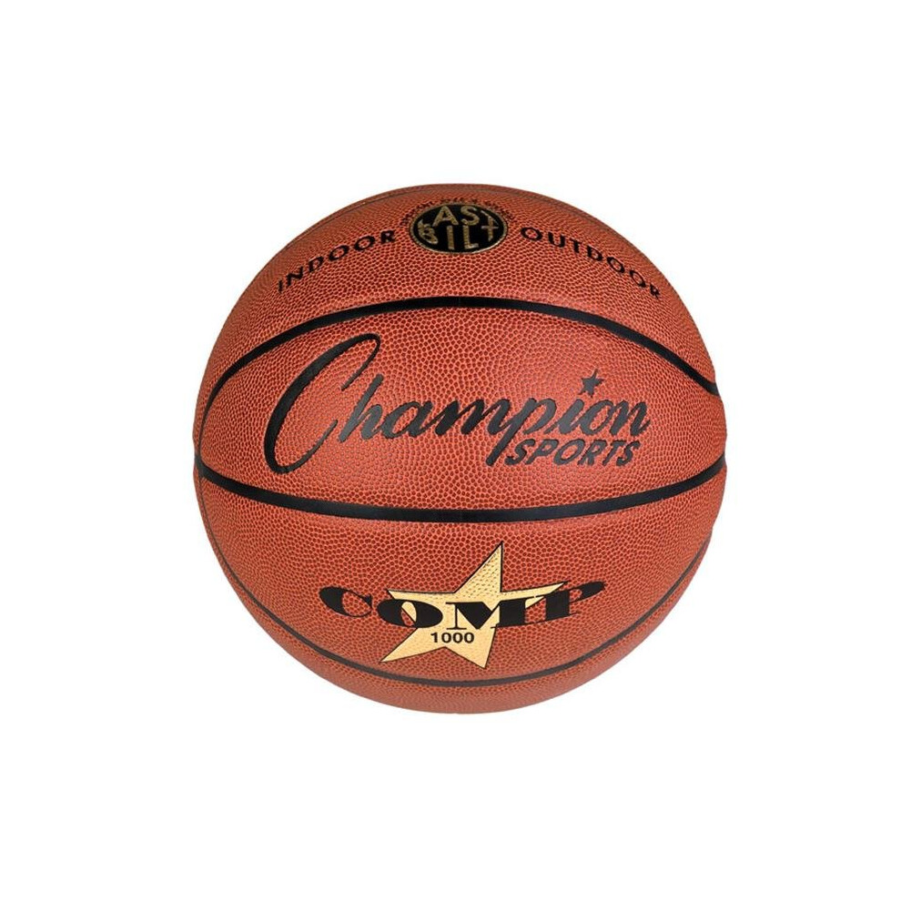 Champion Sports SB1000 29.5 in. Composite Basketballs, Orange