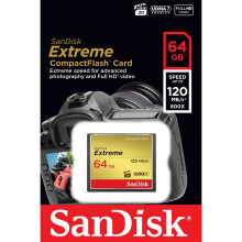 SanDisk 64GB Extreme CompactFlash Card