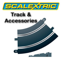 Scalextric Track - Banked Curve R2 45o