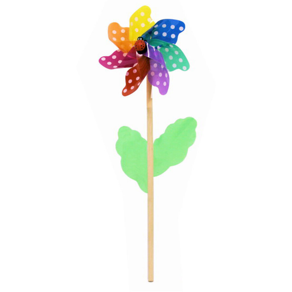 Colourful 18" Spotty Windmill