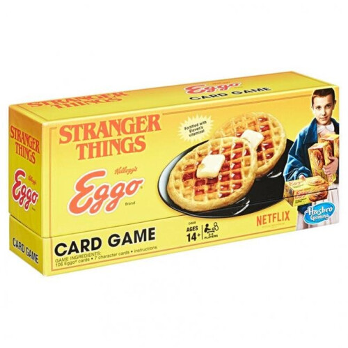 Hasbro Juego de cartas Eggo de Stranger Things