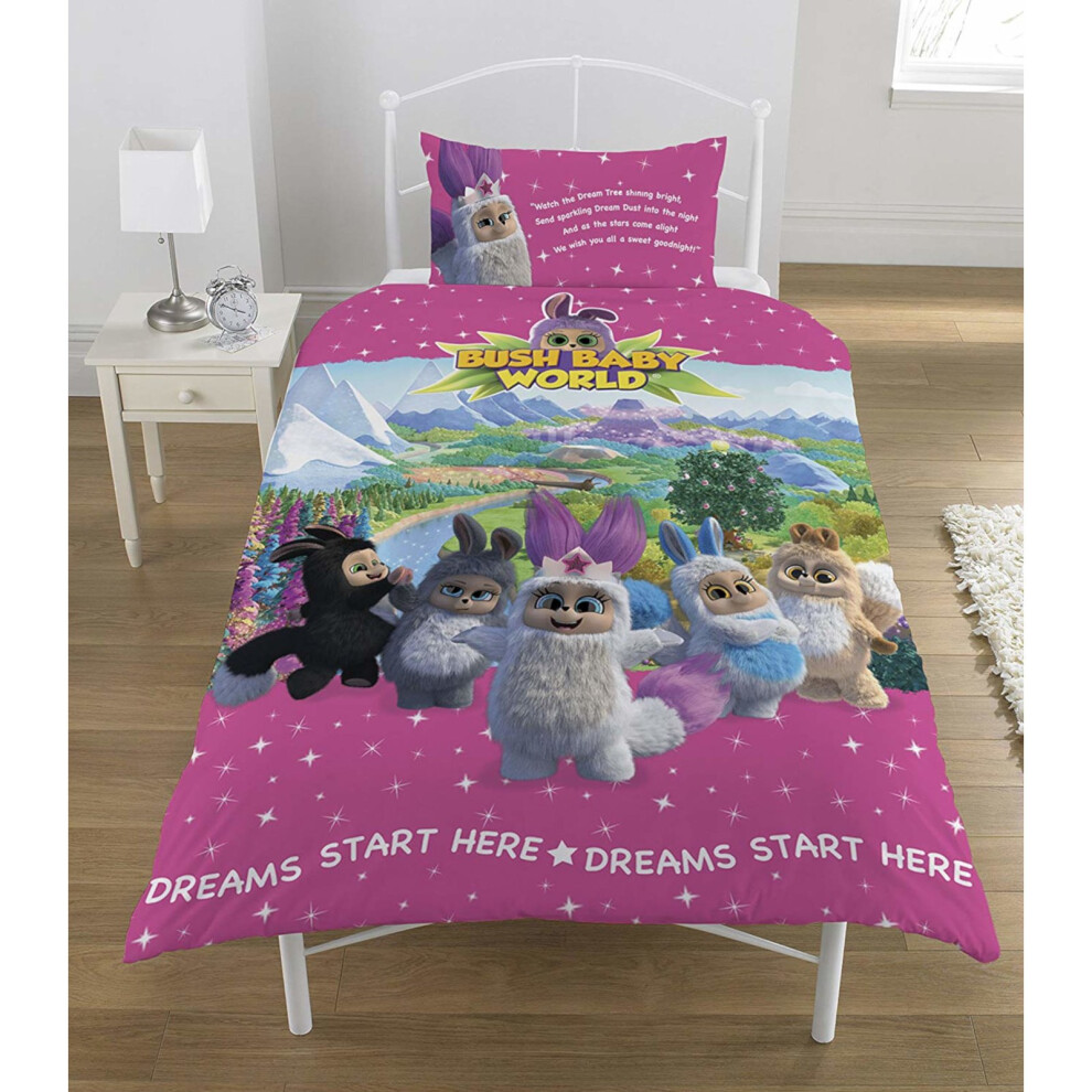 Bush Baby World Single Duvet Cover Set