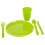 GEEZY 21pc Geezy Plastic Picnic Set With Storage Box 6