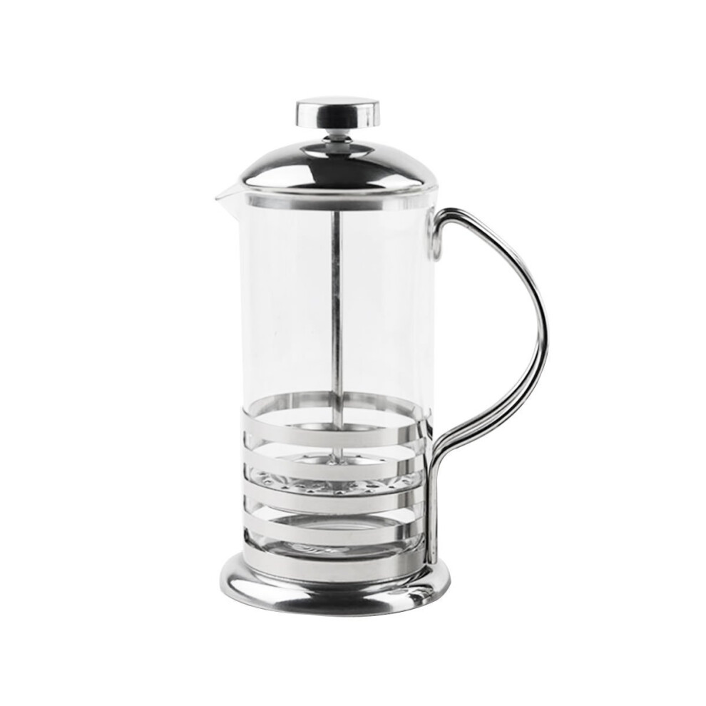 350ml Stainless Steel & Glass Cafetiere | French Press Coffee Maker