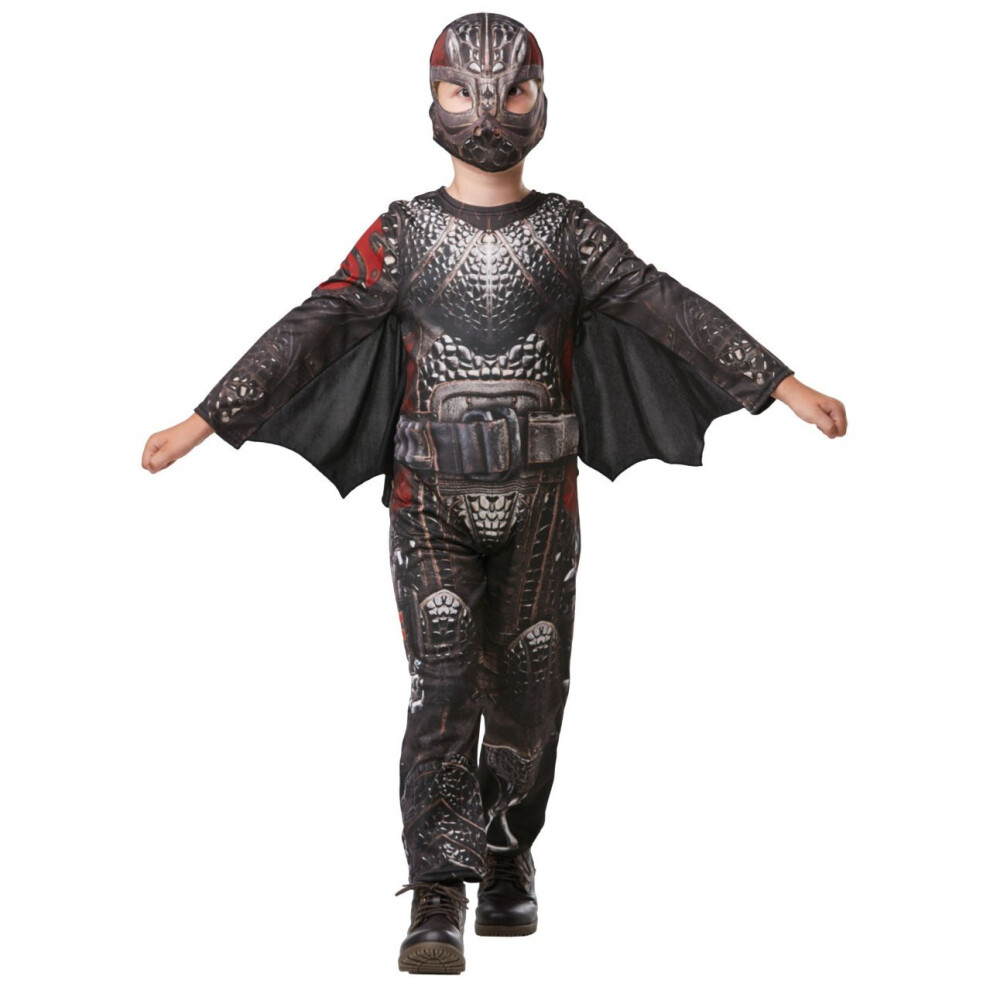 (Large) Official Rubies R641472M Boys Hiccup Battlesuit Deluxe Medium Children's Costumes How To Train Your Dragon Dragon: The Hidden World