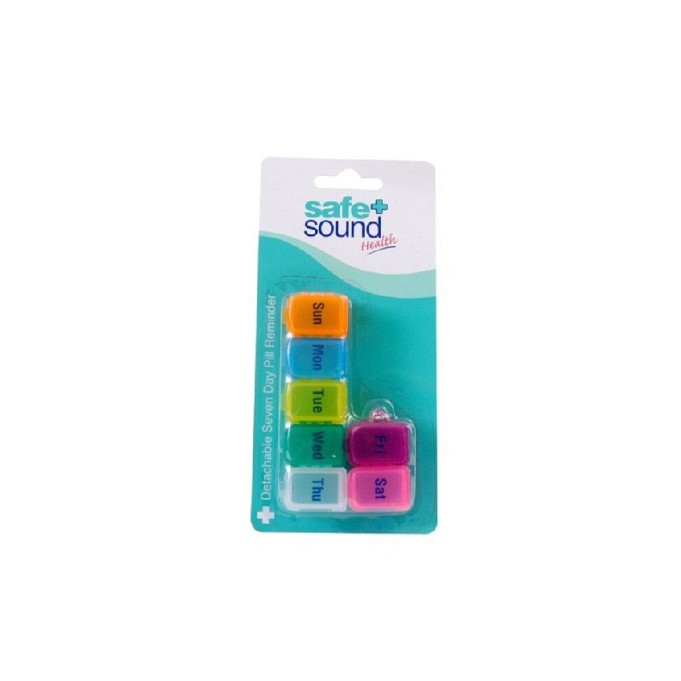 Safe & Sound Detachable Seven Day Pill Reminder