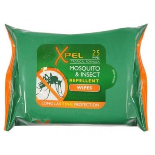 Xpel Xpel 25 Repellent Wipes