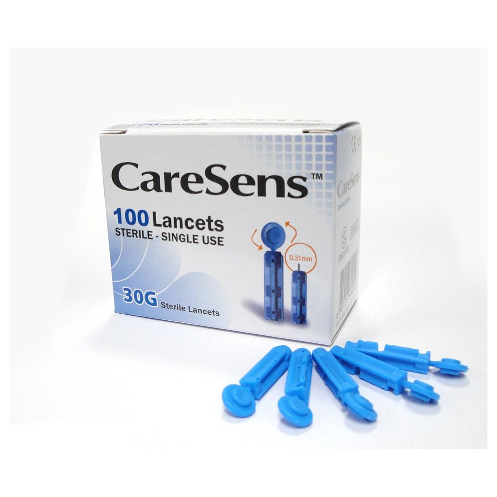 Caresens 100 Lancets 30G 0.31Mm
