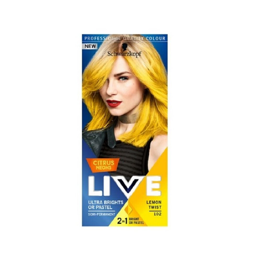 Schwarzkopf Live Ultra Brights Lemon Twist 107