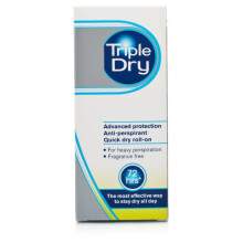 Triple Dry Unfragranced 72 hours Advanced Roll On 50ml