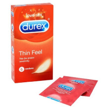 Durex Thin Feel - 6 Condoms