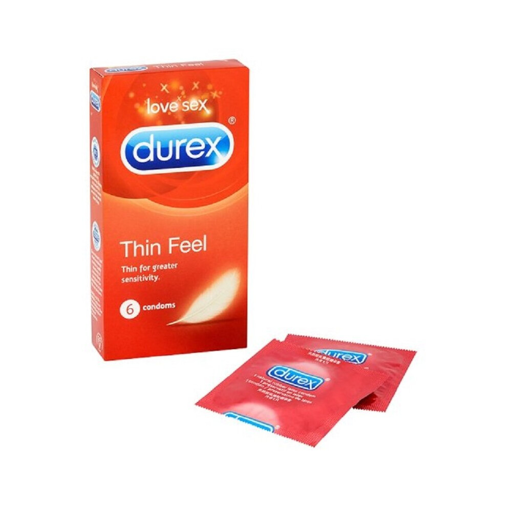 Durex Thin Feel - 6 Condoms