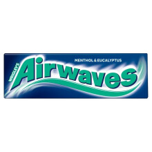 Wrigleys Airwaves Menthol & Eucalyptus Chewing Gum - 10 Pieces (Pack of 10)