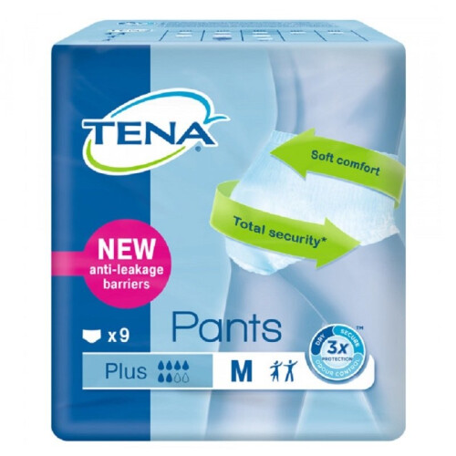 Tena Tena Pants Blanc Taille M Plus - 9 Culottes