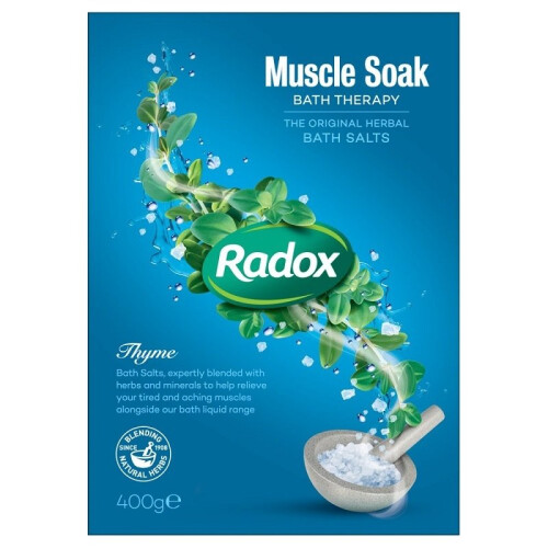Radox Radox Muscle Soak Bath Therapy Bath Salts Thyme - 400g