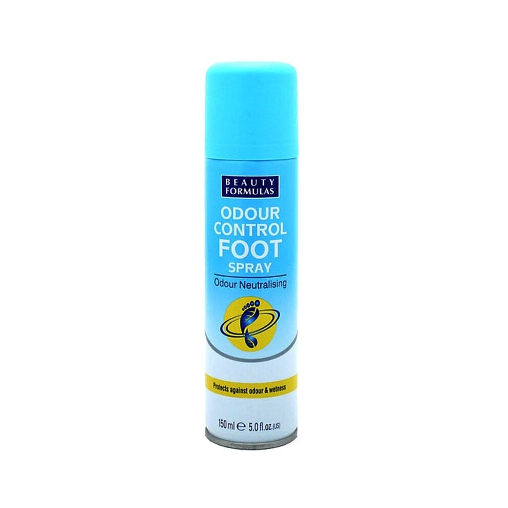 Beauty Formulas Odour Control Foot Spray - 150Ml