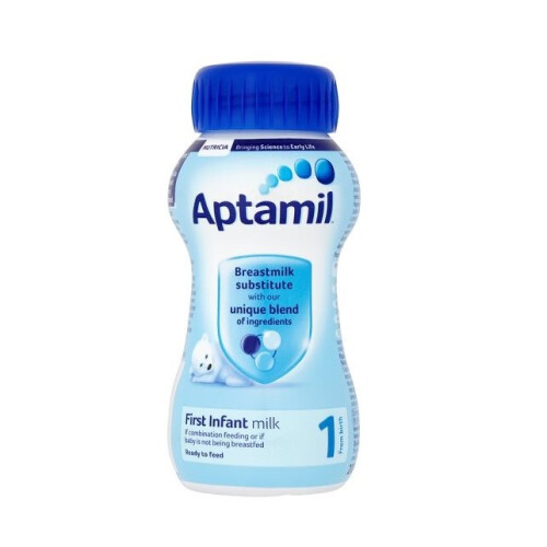 Aptamil Aptamil First Milk 1 Ready to Feed  - From Birth 200ml