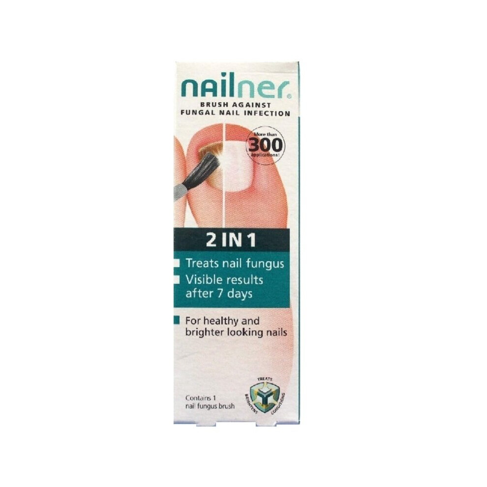 Nailner 2 In 1 With Brush 5ml