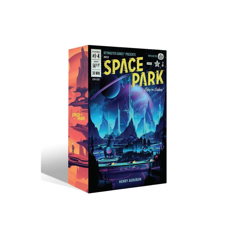 Keymaster Games KYM0301 Space Park Board Game