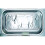 Luminarc Cow Embossed Clear Thick Glass Butter Dish with Lid 1
