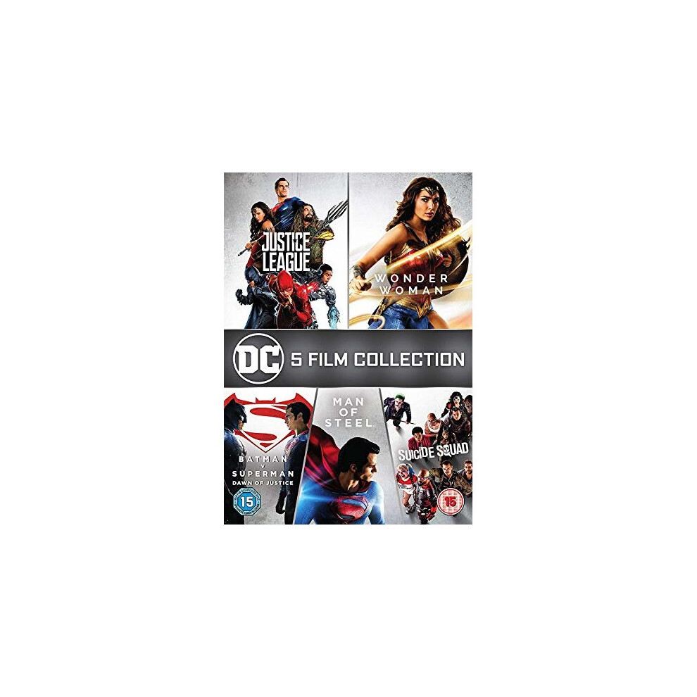 DC 5 Movie Collection DVD [2018]