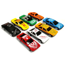 8pc Die Cast Cars Toy Set - Assorted Designs - Gift Fillers Boys Girls Christmas