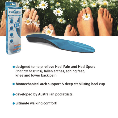 (Small (5 - 6½)) FootActive COMFORT Premium insoles 2
