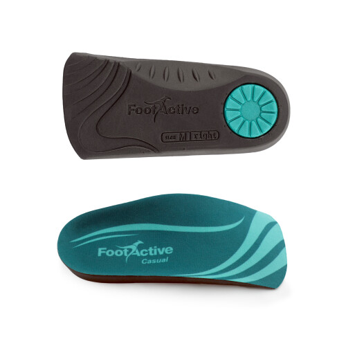 (Small (5 - 6½)) FootActive CASUAL 3/4 length insoles 1