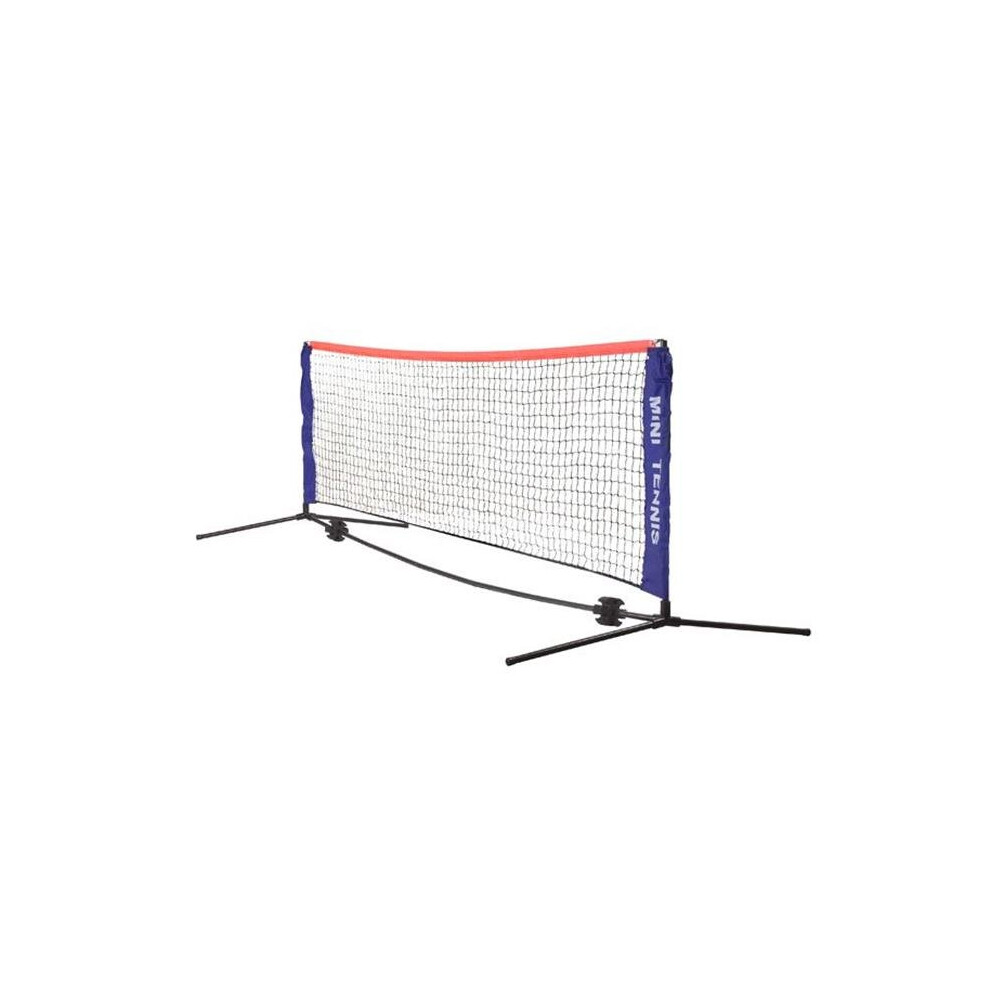 Champion Sports MTNSET Mini Tennis Net Set, Blue & Black