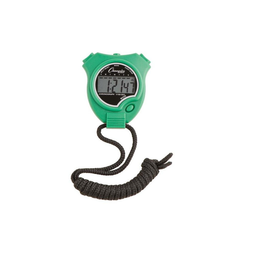 Champion Sports 910GN Stop Watch, Green