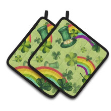 "Caroline's Treasures Pot Holder Watercolor Saint Patrick, 7.5"" x 7.5"", Multicolore"
