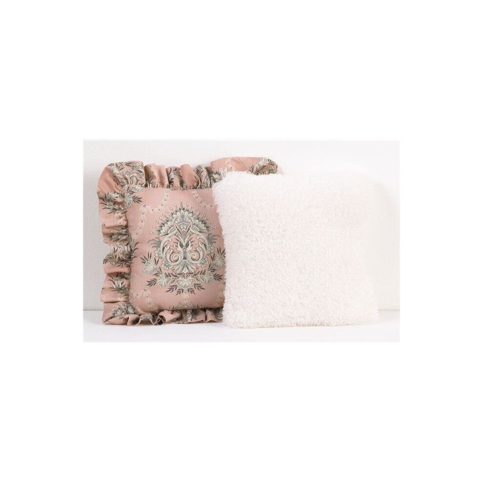 Ngpp Nightingale 2 Piece Pillow Pack - White/Brown Cotton Tale