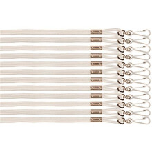 Champion Sports 126WH Heavy Nylon Lanyard&, White