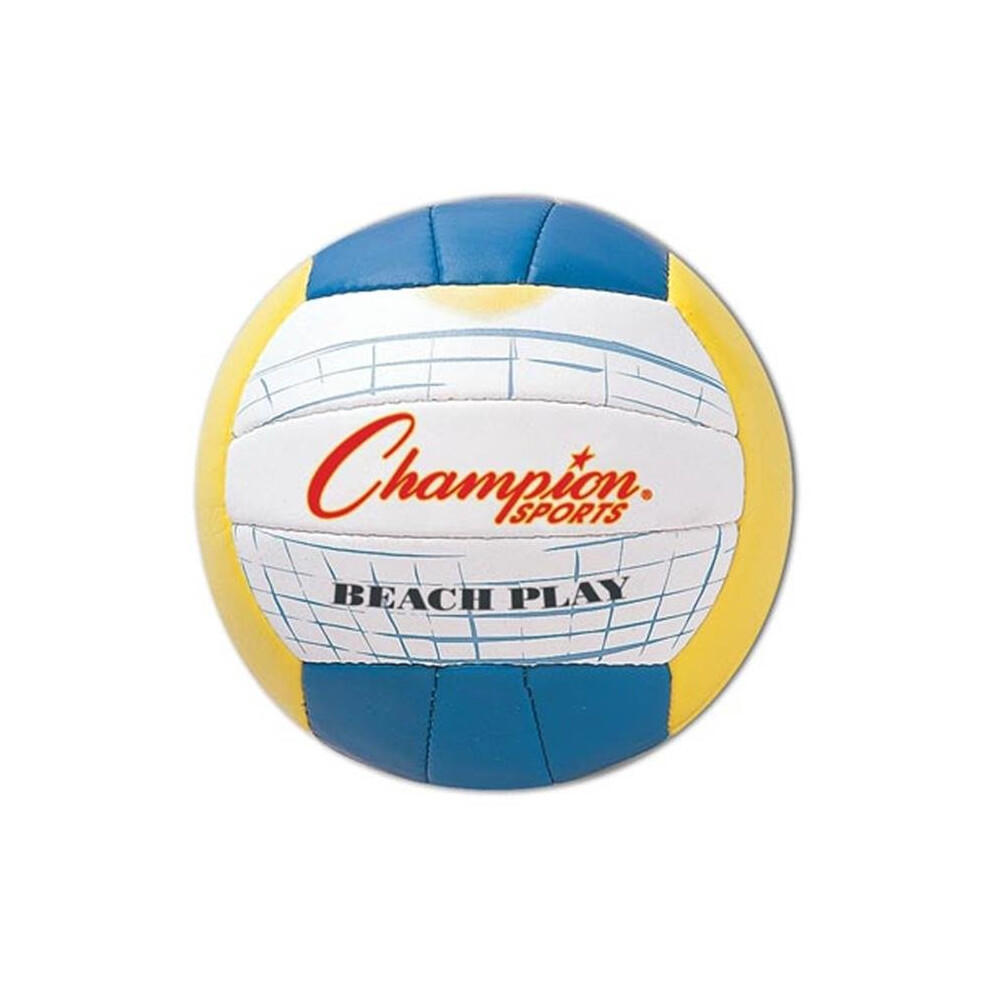 Champion Sports 61277 Beach Volleyball Official Size Multi Colored