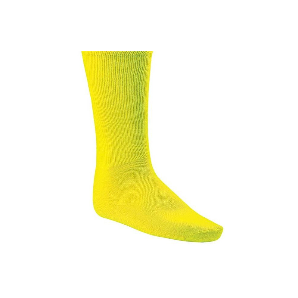 Champion Sports SK3NYL Rhino All Sport Sock, Neon Yellow - Large