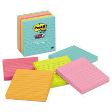 3M MMM6756SSMIA 3 x 3 in. Post-it Notes Super Sticky Adhesive Notes Pad, Miami