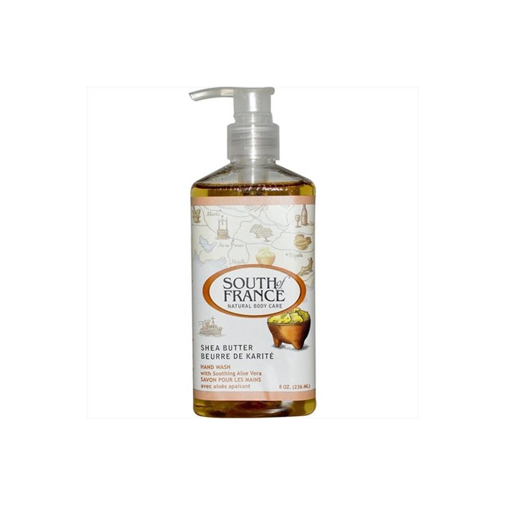 South Of France 8 Ounce Shea Butter Hand Wash