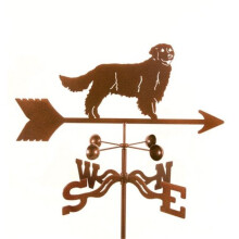 EZ Vane EZ1411-RF Golden Retriever Dog Weathervane with Roof Mount