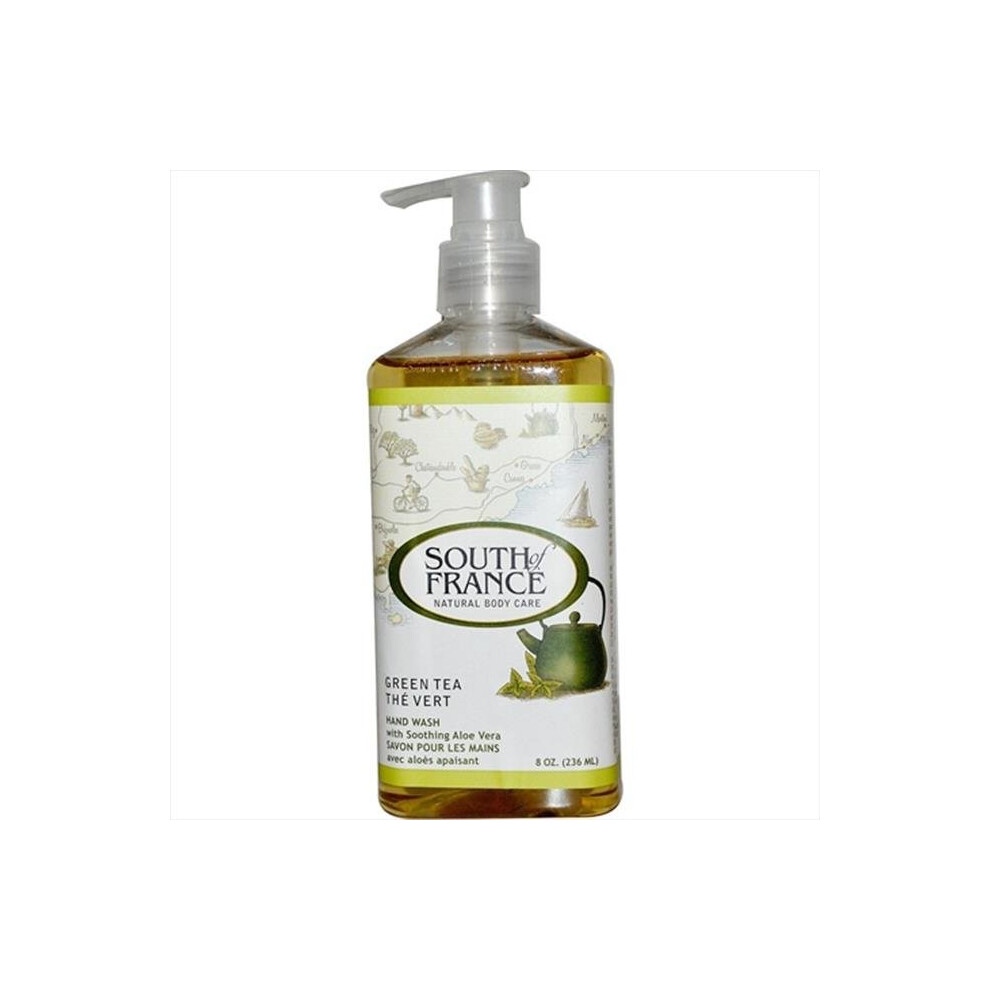 South Of France Green 8 Ounce Tea Hand Wash
