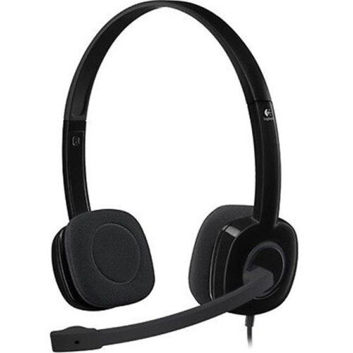 Logitech Logitech 981-000587 Stereoheadset, jossa on nuolimikrofoni