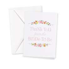 Hortense B. Hewitt 55169 Botanical Bridal Shower Thank You