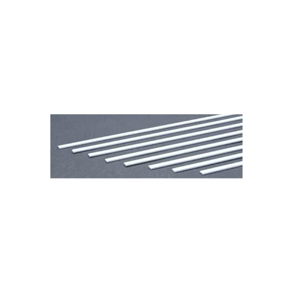 Evergreen Evg159 0.06 X 0.25 In. Styrene Strips Railroad Scratch Building Supply, White
