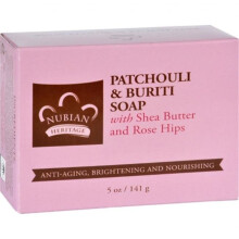 Nubian Heritage, Patchouli & Buriti Seifenstück, 5 oz (142 g)