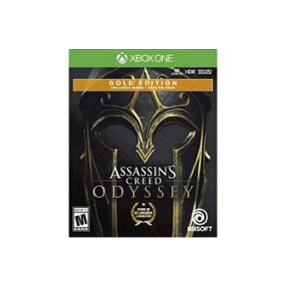 Ubisoft Ubp50422175 Assassins Creed Odyssey Steelbook Edition Xbox One Video Game Gold 887256035921