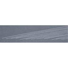 EverGreen EVG110 0.15 x 0.020 in. Styrene Strips Railroad Scratch Building Supply, White