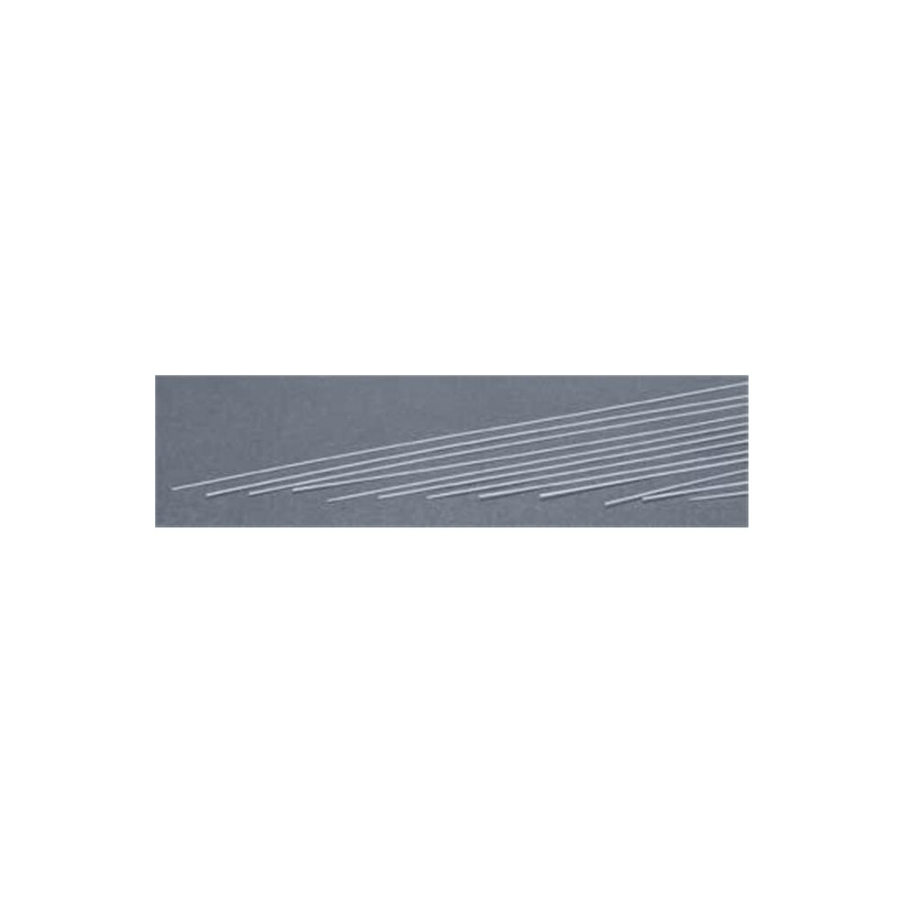 Evergreen Evg110 0.15 X 0.020 In. Styrene Strips Railroad Scratch Building Supply, White