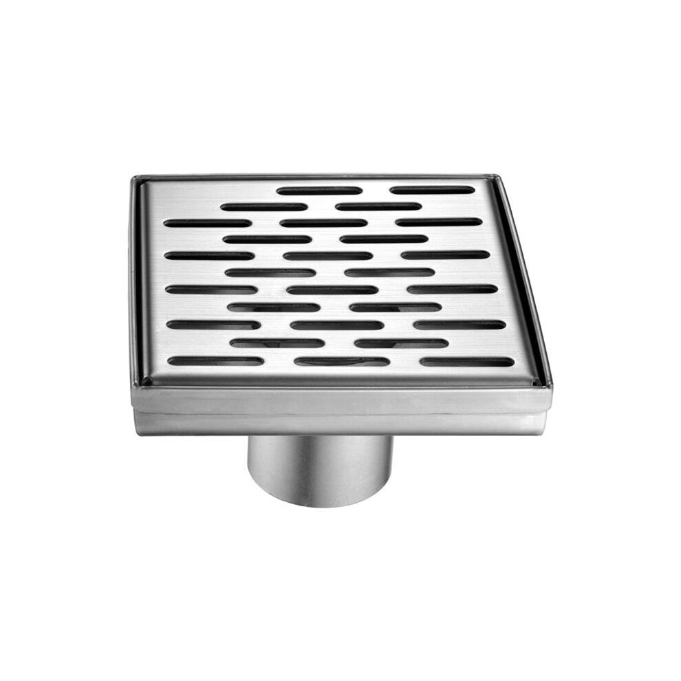 Dawn Lye050504 Yangtze River Series Stamping Technique Square Shower Drain - 5 In. 609224230356