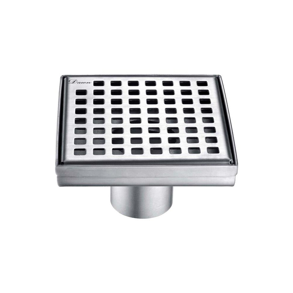 Dawn Lbe050504 Brisbane River Series Square Shower Drain - 5.25 X 5.25 In. 609224230288