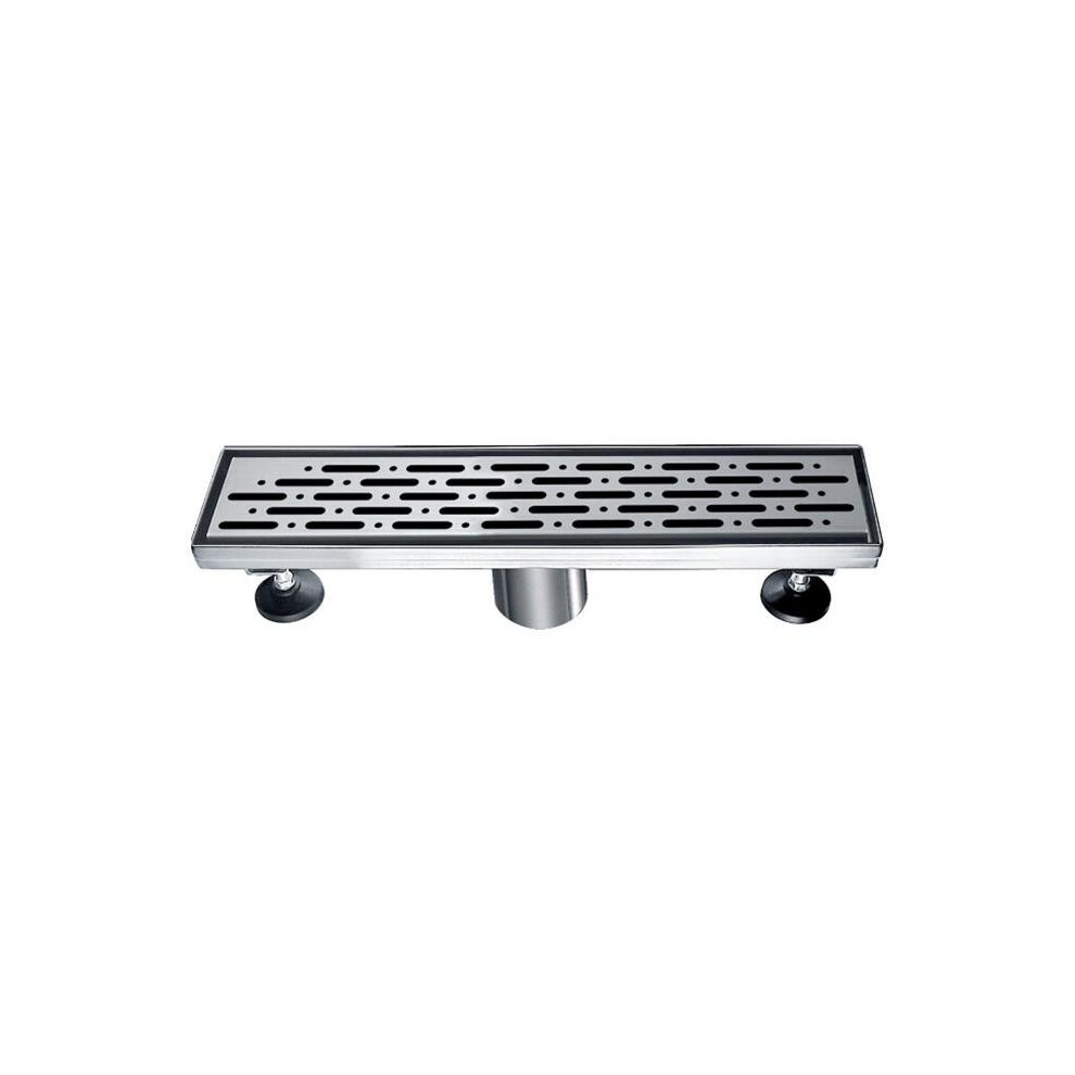 Dawn Lro120304 Contemporary Rio Orinoco River Series Linear Shower Drain - 12 In. 609224231759